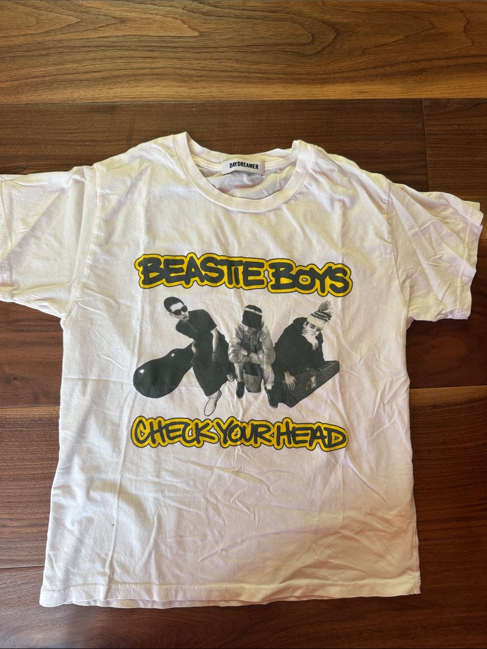 Daydreamer White Kids Beastie Boys 'Check Your Head' Graphic Tee